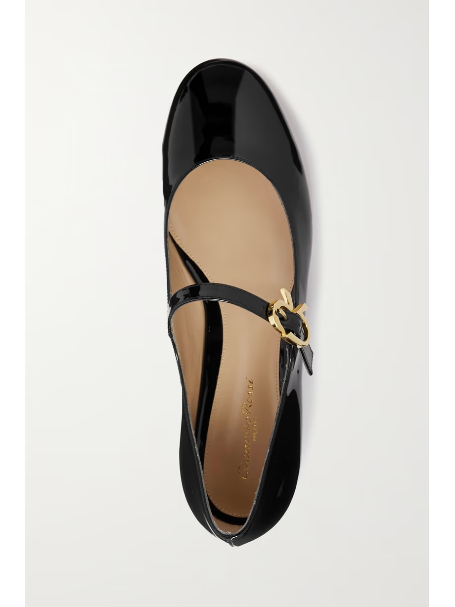 Patent-leather Mary Jane flats Patent-leather Mary Jane flats