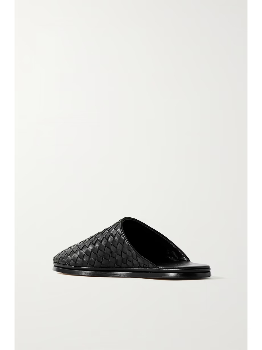 Intrecciato leather slippers Intrecciato leather slippers