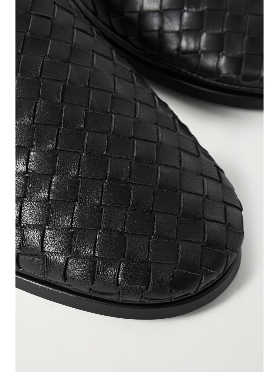 Intrecciato leather slippers Intrecciato leather slippers