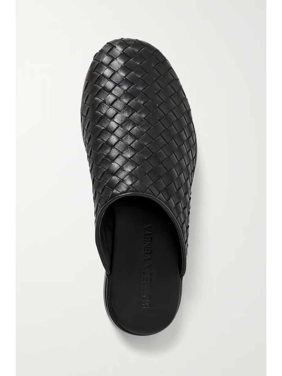 Intrecciato leather slippers Intrecciato leather slippers