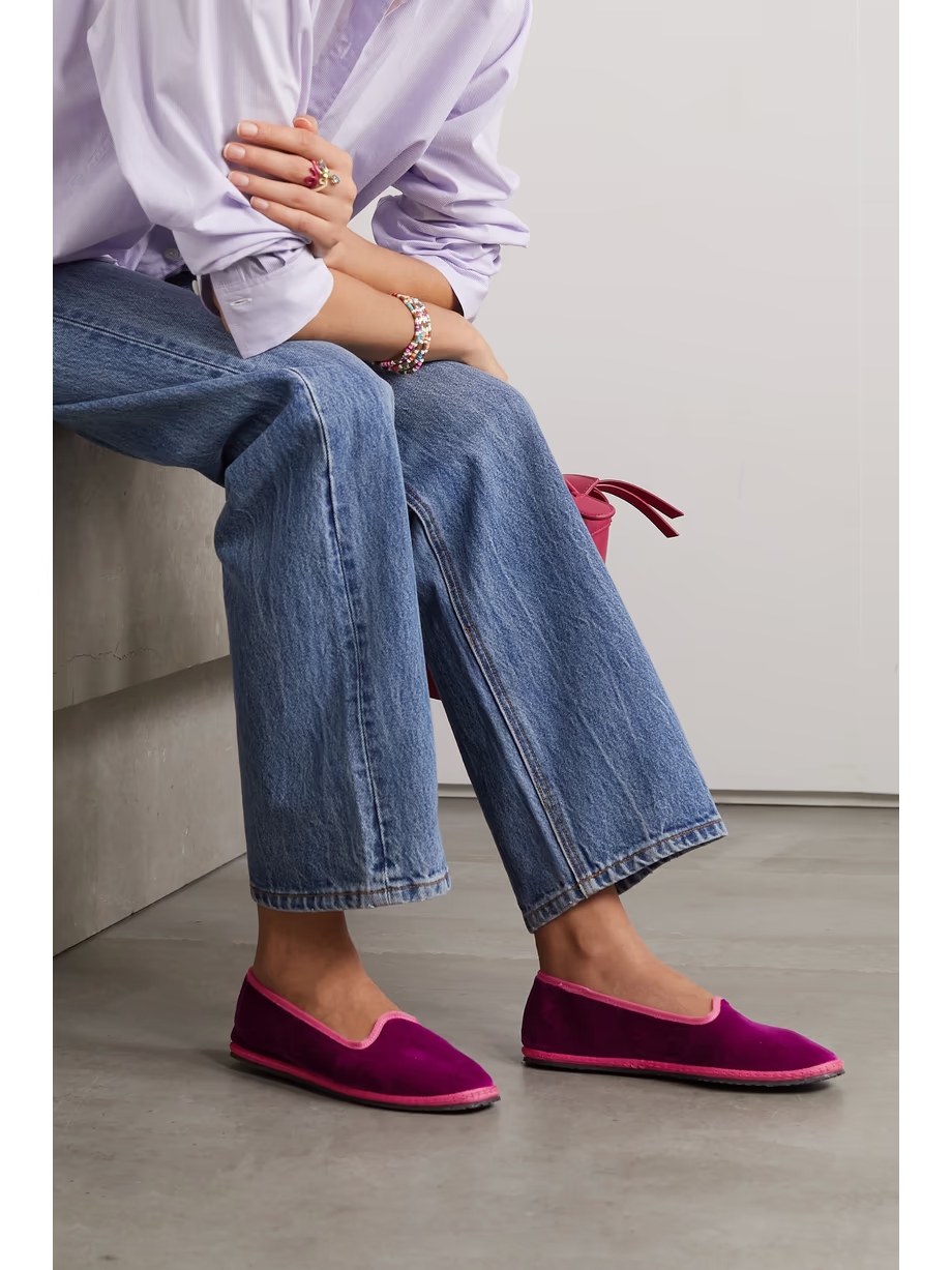 Velvet slippers Velvet slippers