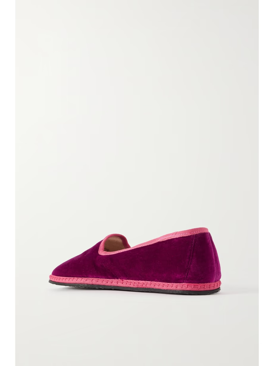 Velvet slippers Velvet slippers