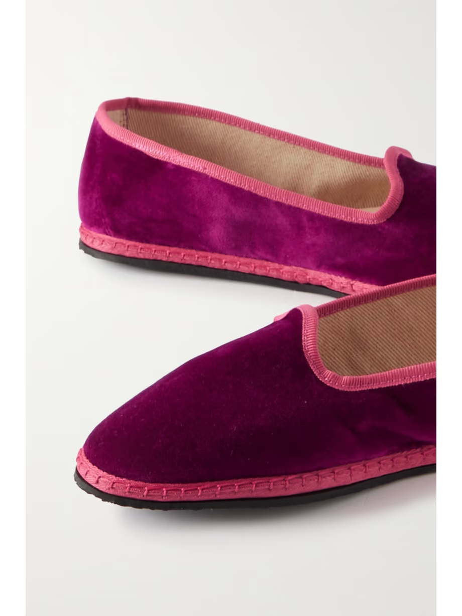 Velvet slippers Velvet slippers