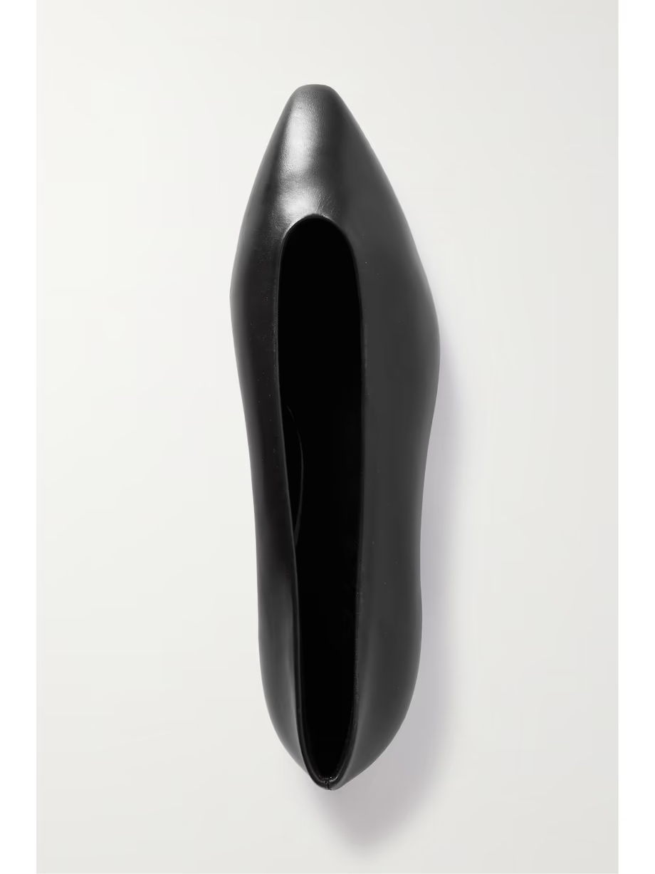 Rebecca leather point-toe flats Rebecca leather point-toe flats