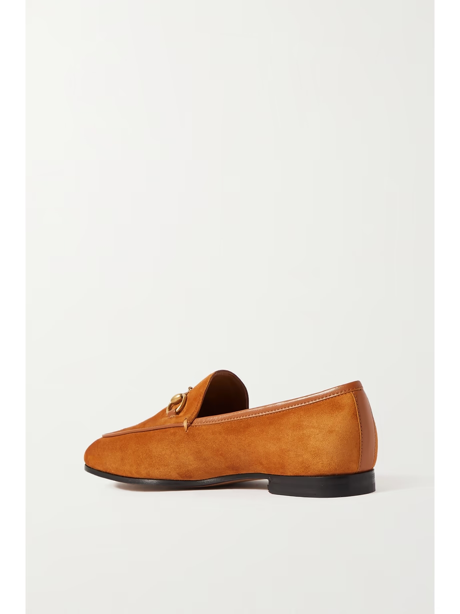 Jordaan horsebit-detailed suede loafers Jordaan horsebit-detailed suede loafers