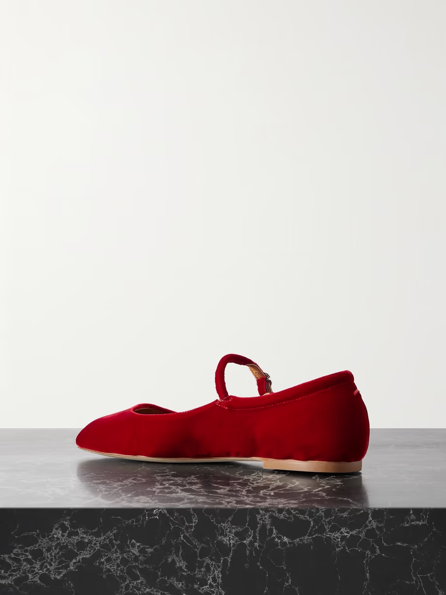 Uma velvet Mary Jane ballet flats Uma velvet Mary Jane ballet flats