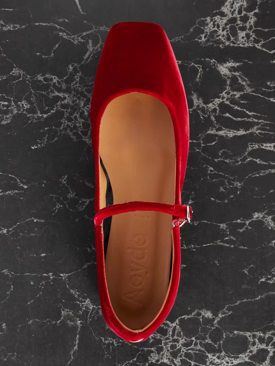 Uma velvet Mary Jane ballet flats Uma velvet Mary Jane ballet flats