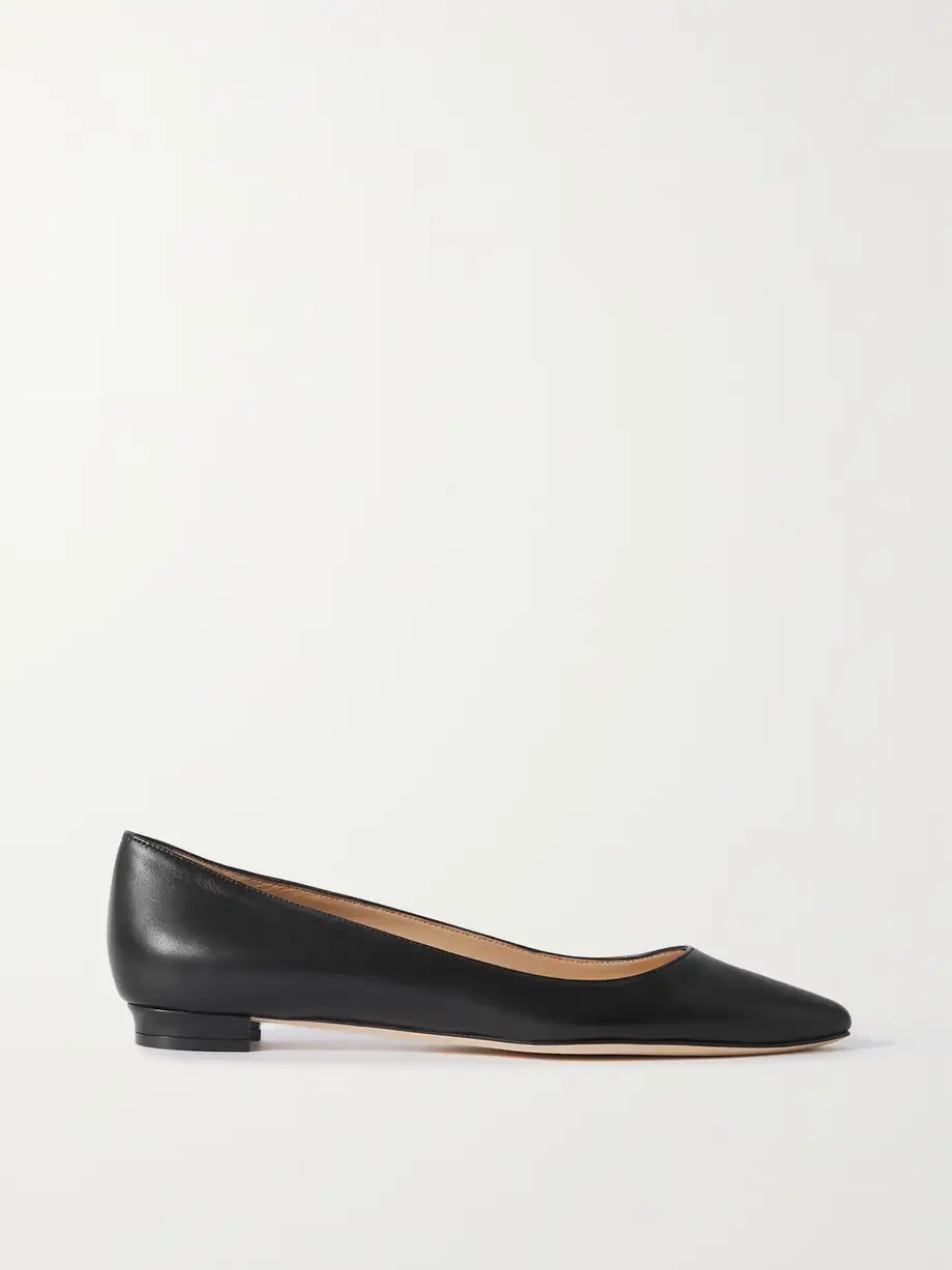 BB 10 leather point-toe flats BB 10 leather point-toe flats