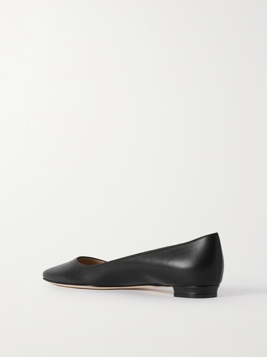 BB 10 leather point-toe flats BB 10 leather point-toe flats