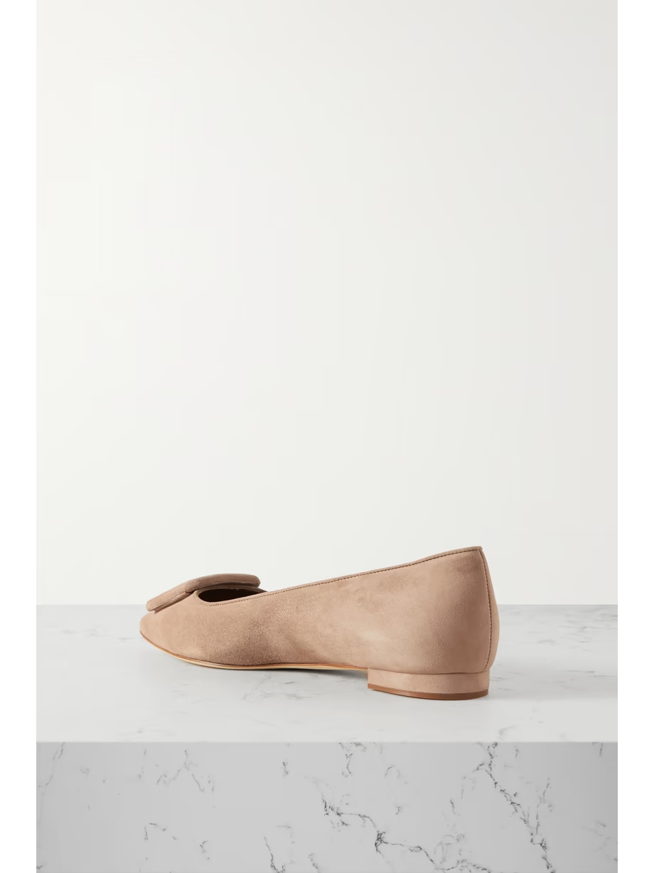 Maysale suede point-toe flats Maysale suede point-toe flats