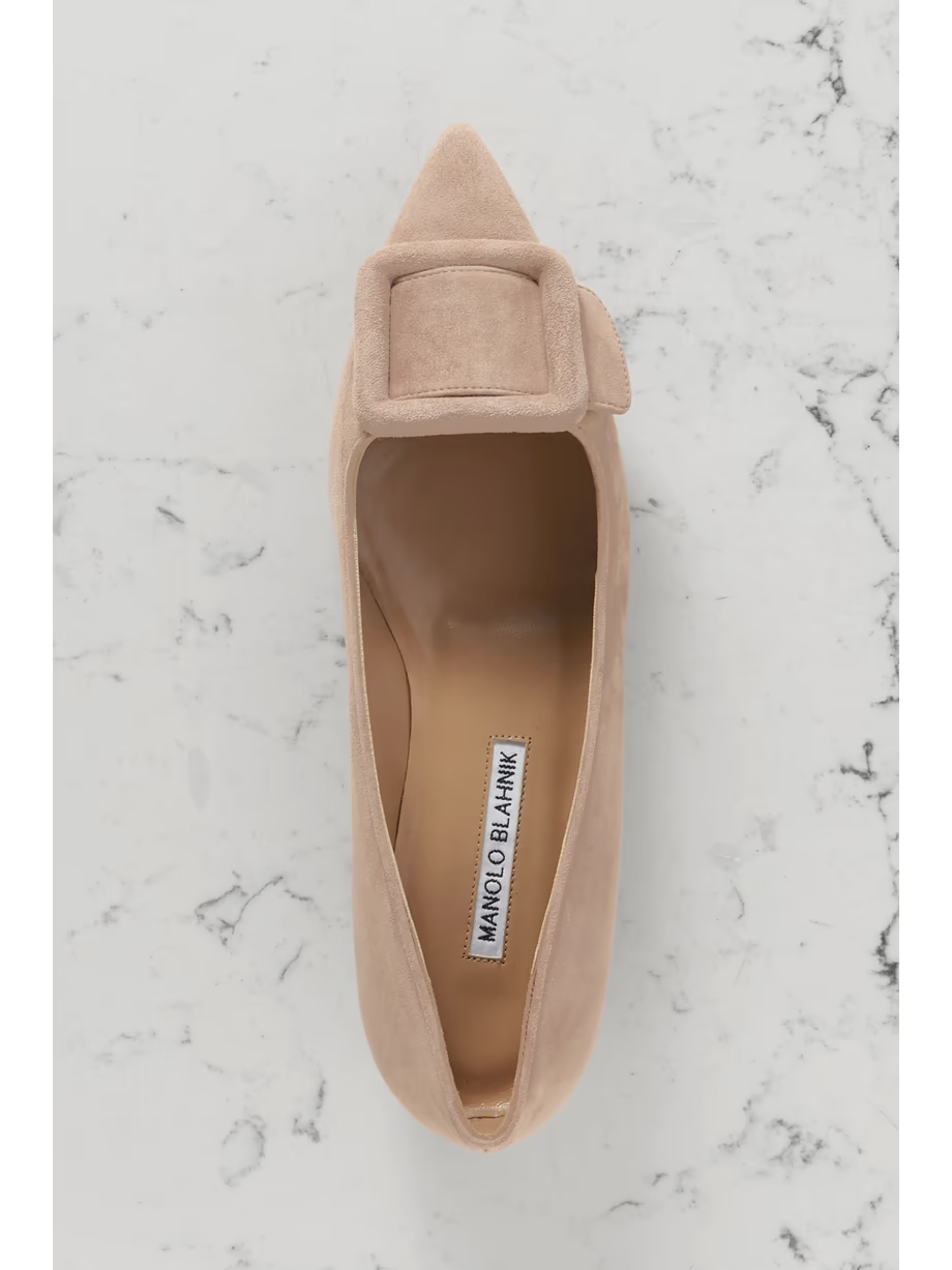 Maysale suede point-toe flats Maysale suede point-toe flats