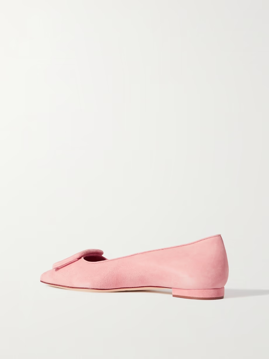 Maysale suede point-toe flats Maysale suede point-toe flats