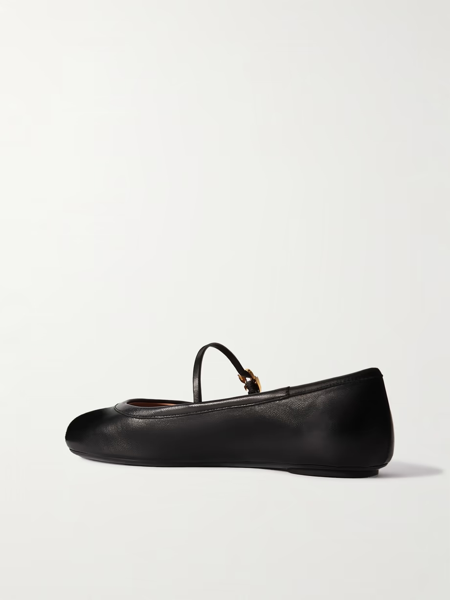 Carla leather Mary Jane ballet flats Carla leather Mary Jane ballet flats