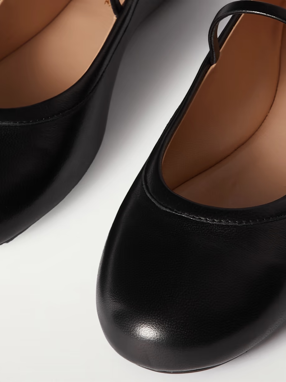 Carla leather Mary Jane ballet flats Carla leather Mary Jane ballet flats