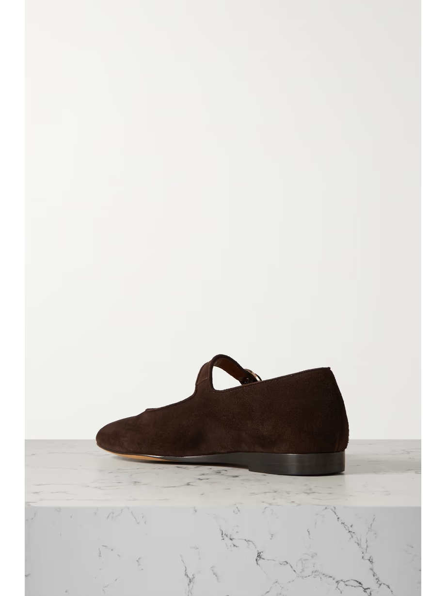 Suede Mary Jane ballet flats Suede Mary Jane ballet flats