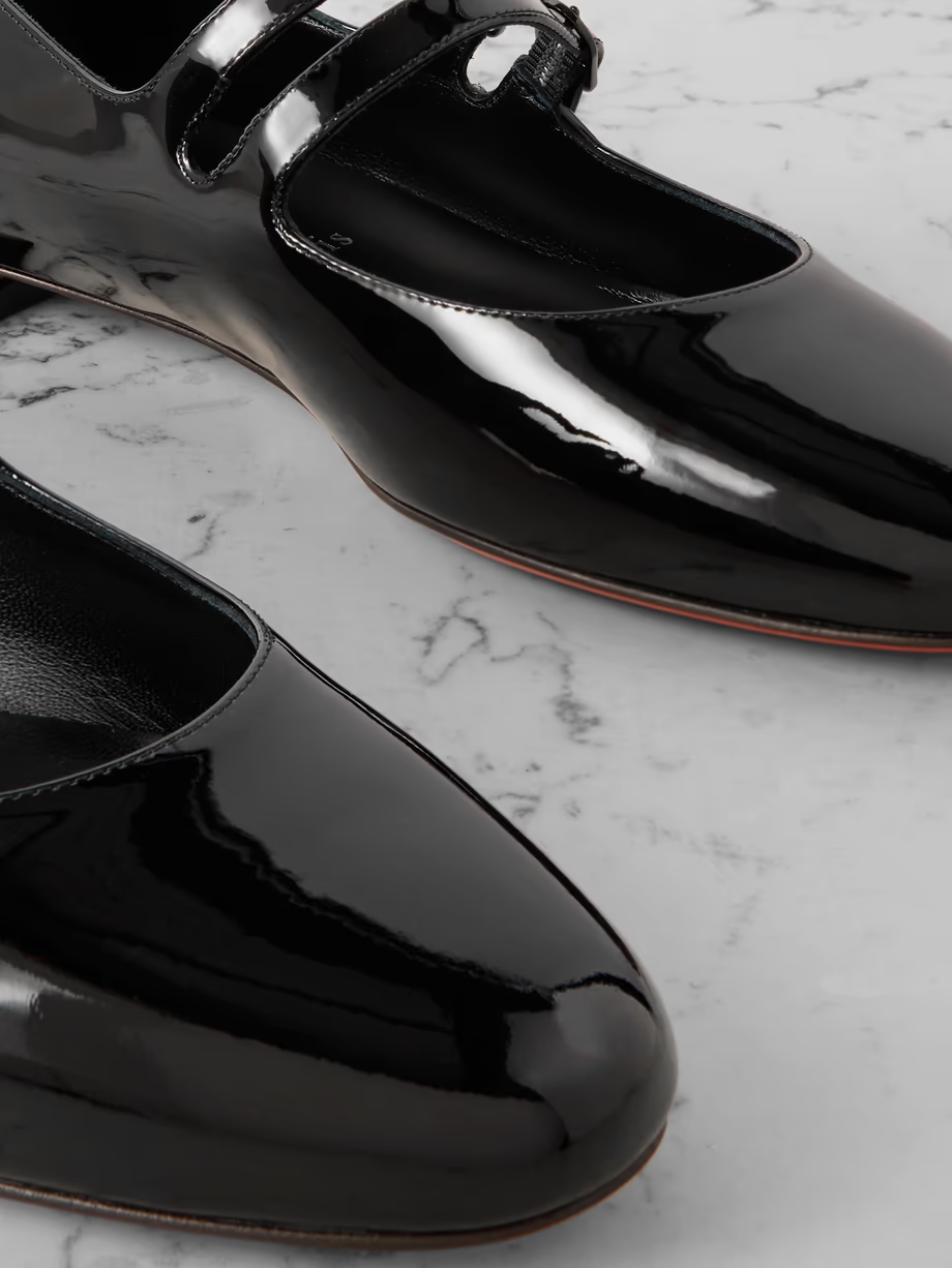 Sweet Jane patent-leather flats Sweet Jane patent-leather flats