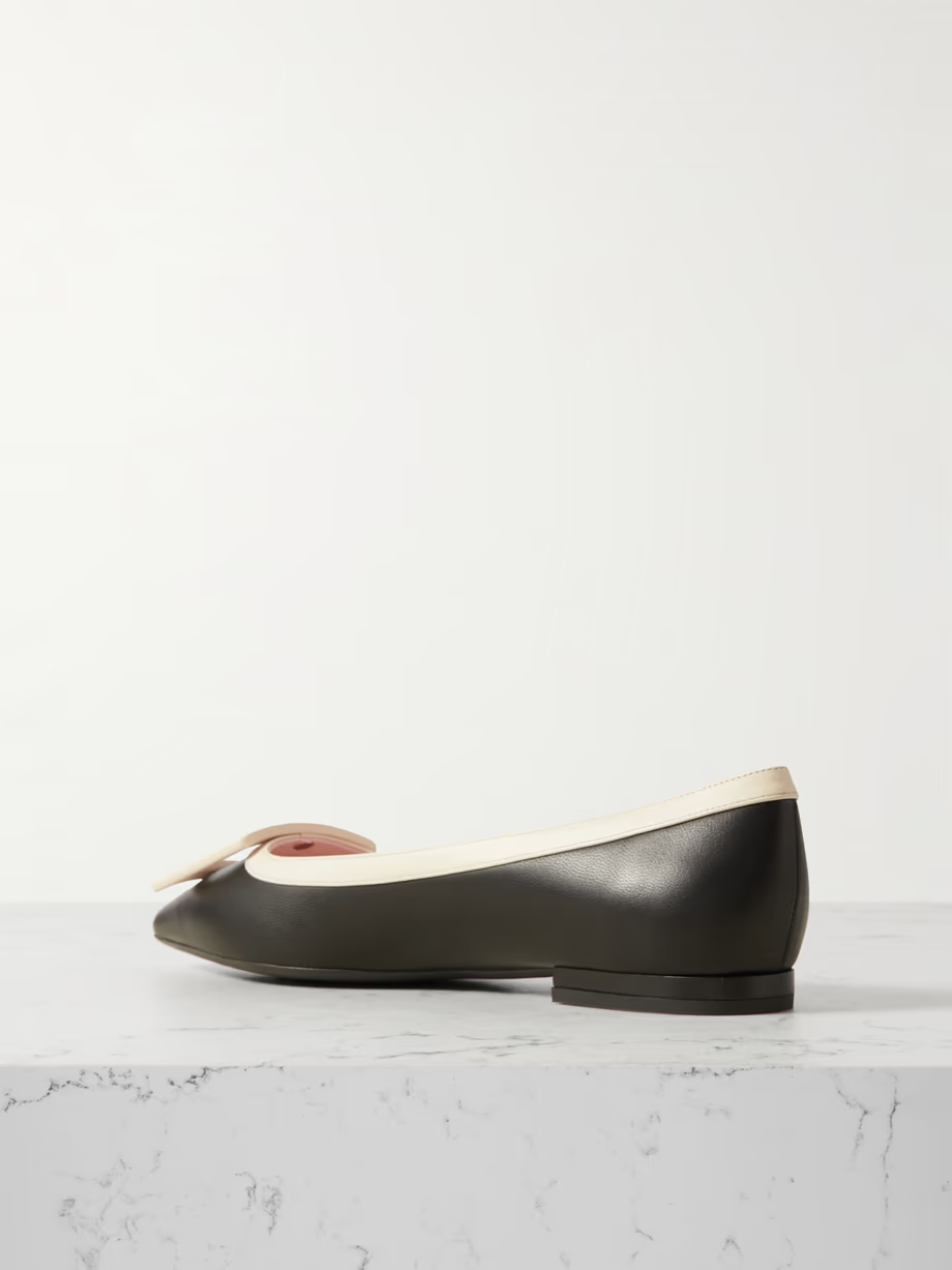 Gommettine buckled patent-leather ballet flats Gommettine buckled patent-leather ballet flats