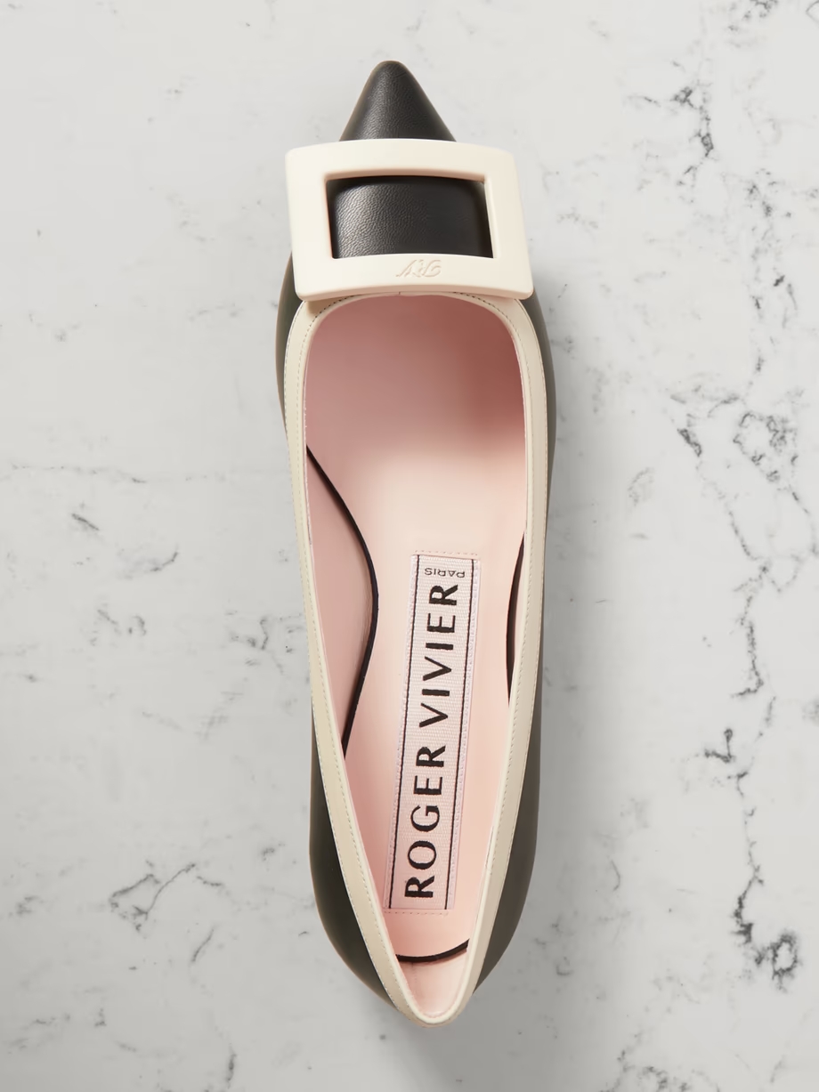 Gommettine buckled patent-leather ballet flats Gommettine buckled patent-leather ballet flats