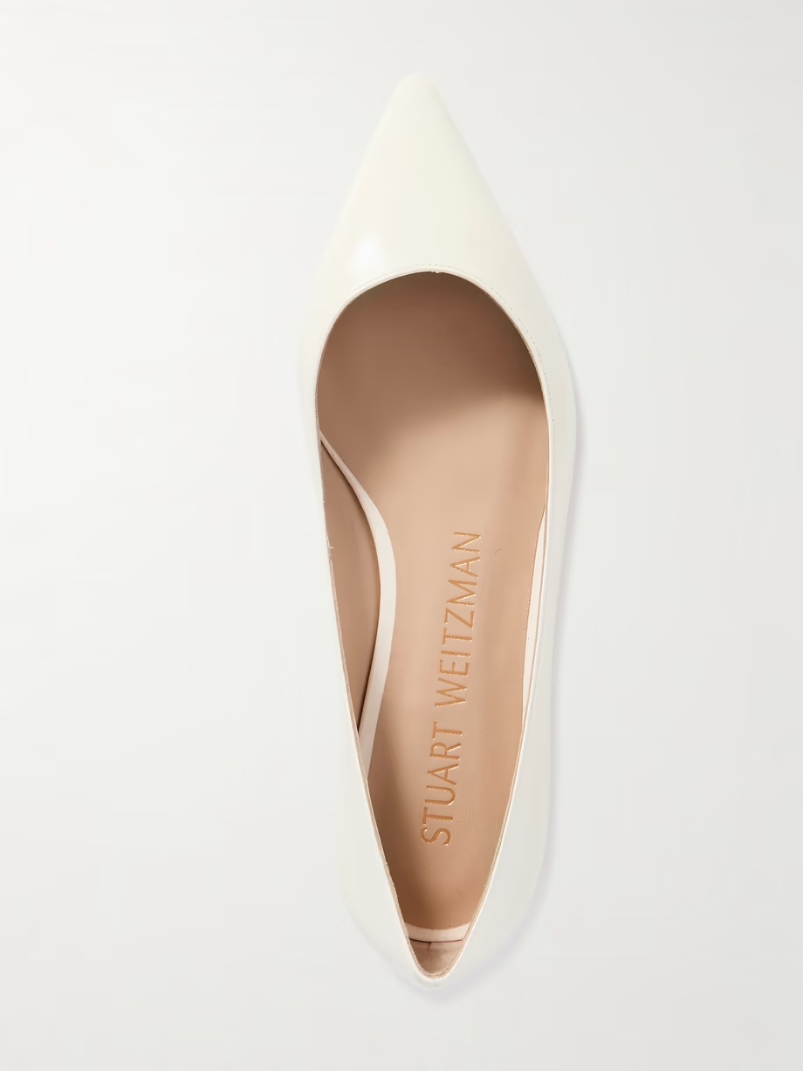 Emilia leather point-toe ballet flats Emilia leather point-toe ballet flats