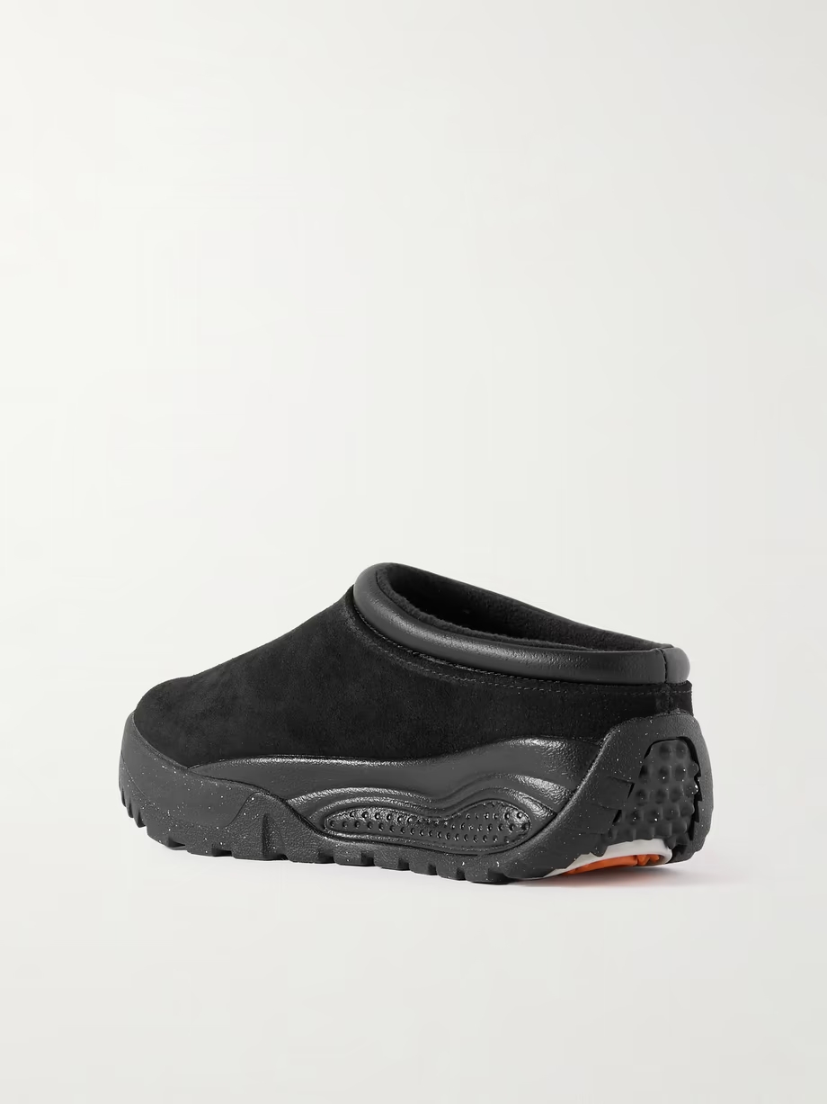 ACG Rufus leather-trimmed suede slip-on sneakers ACG Rufus leather-trimmed suede slip-on sneakers