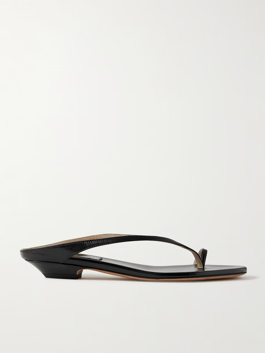 Marion leather mules Marion leather mules