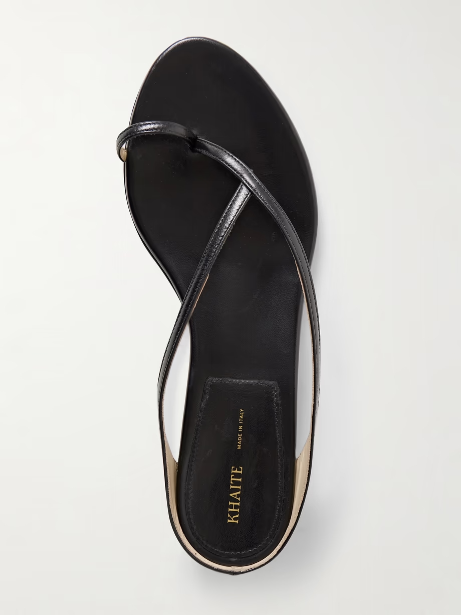Marion leather mules Marion leather mules