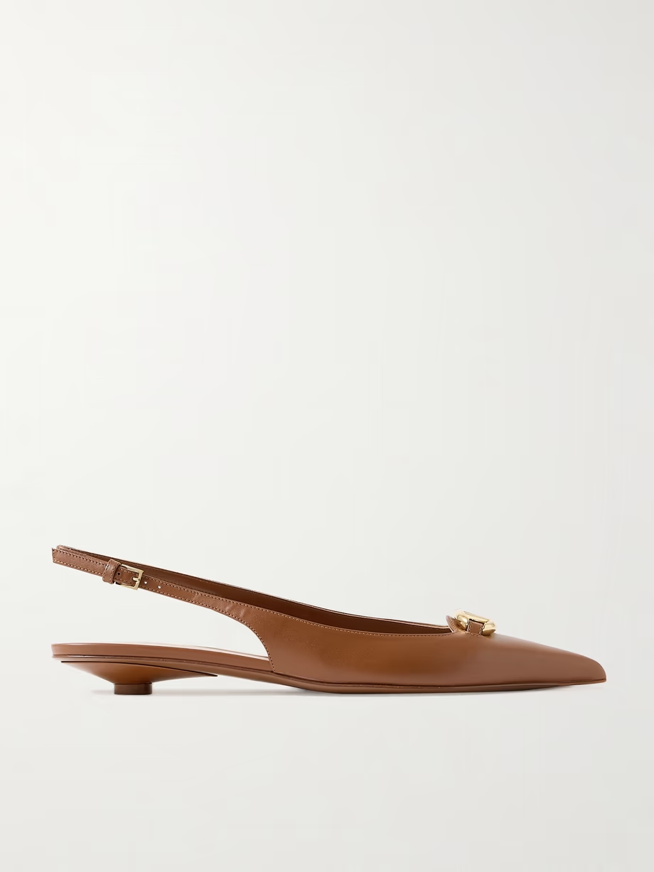VLOGO Moon 20 embellished leather pumps VLOGO Moon 20 embellished leather pumps