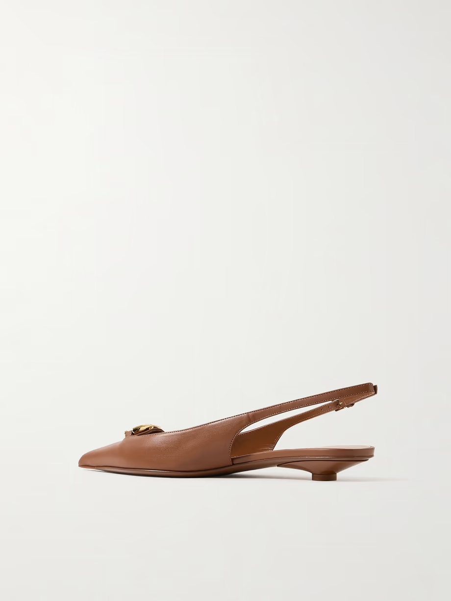 VLOGO Moon 20 embellished leather pumps VLOGO Moon 20 embellished leather pumps