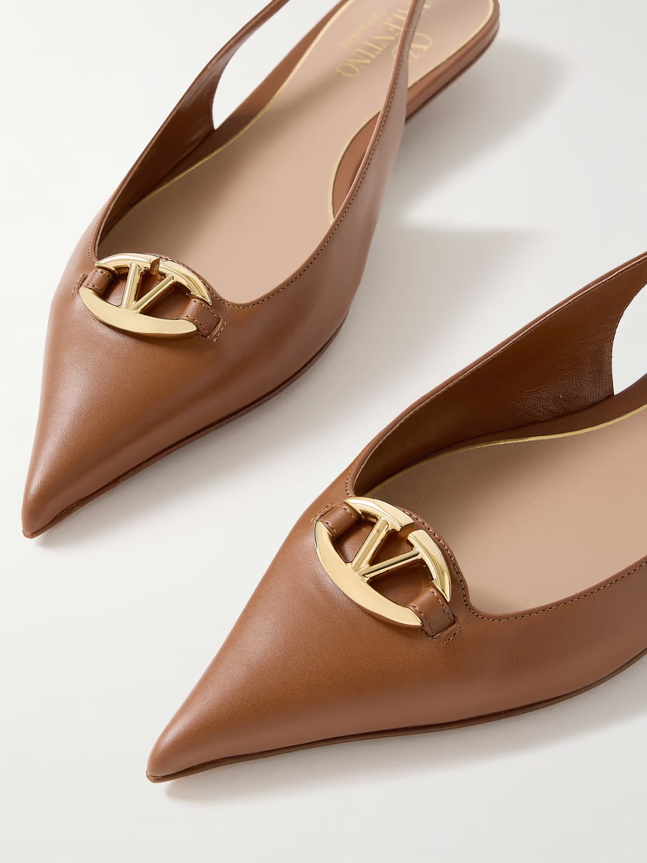 VLOGO Moon 20 embellished leather pumps VLOGO Moon 20 embellished leather pumps