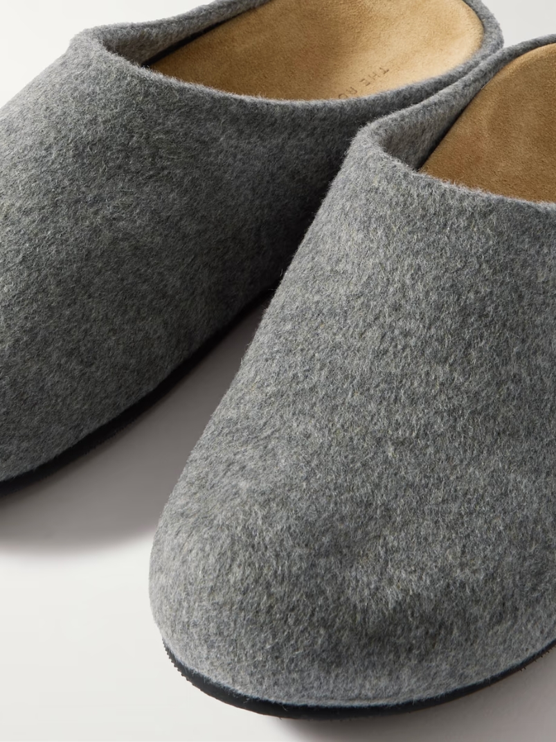 Hugo wool and cashmere-blend slippers Hugo wool and cashmere-blend slippers
