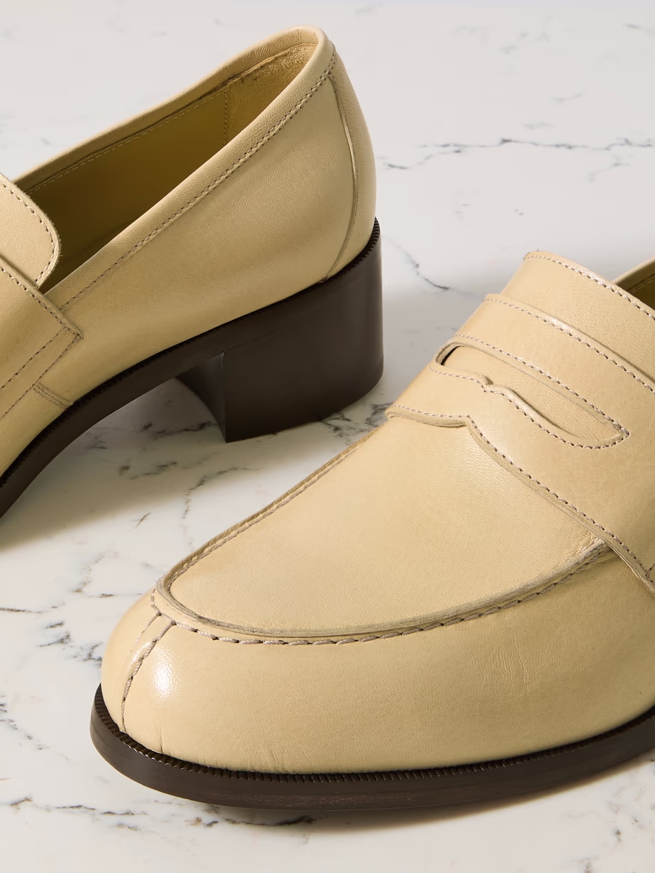 Vera leather loafers Vera leather loafers