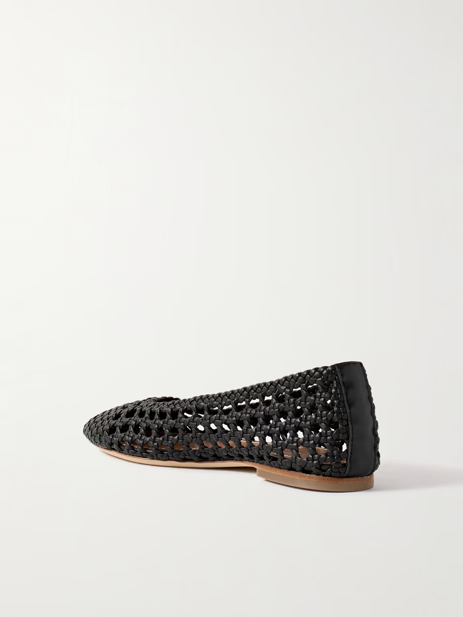 Nell woven leather ballet flats Nell woven leather ballet flats