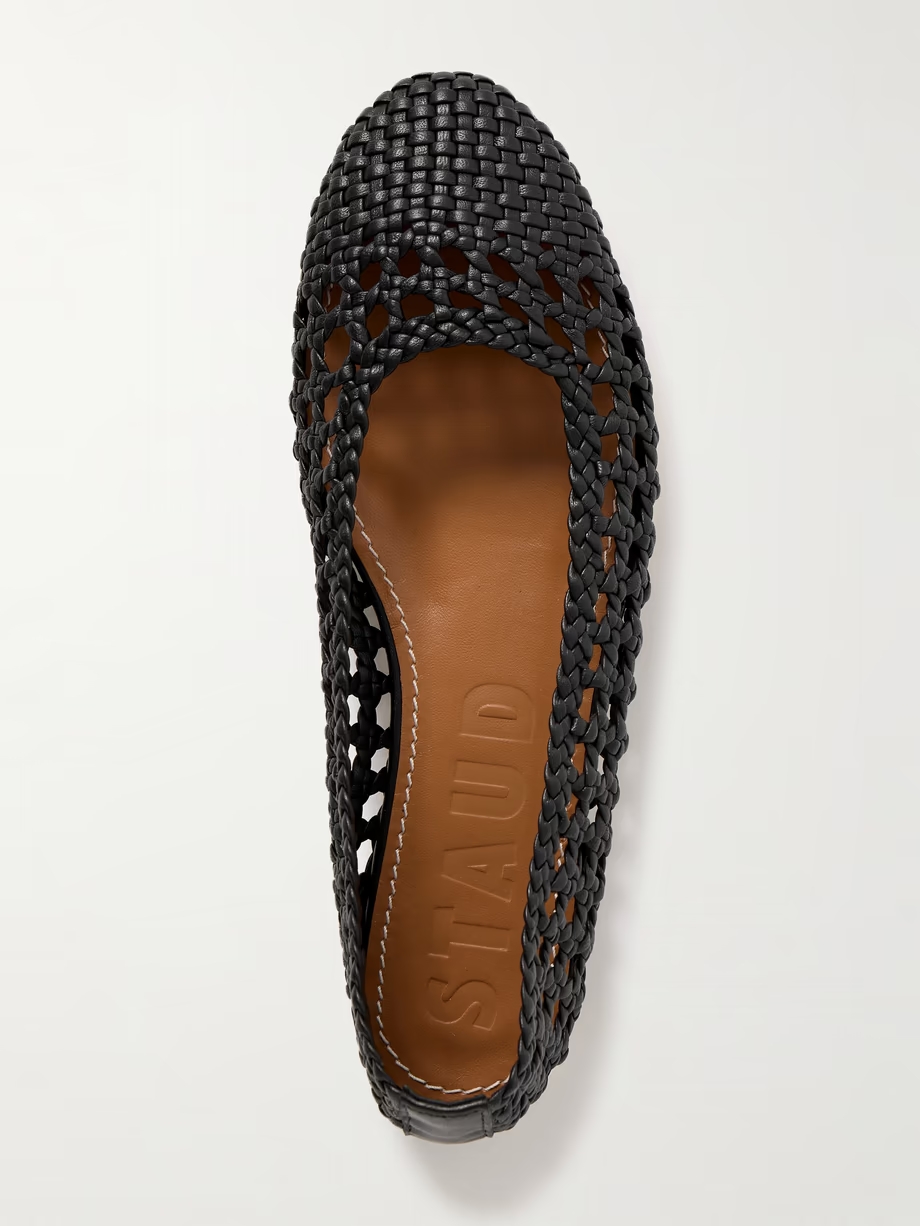 Nell woven leather ballet flats Nell woven leather ballet flats