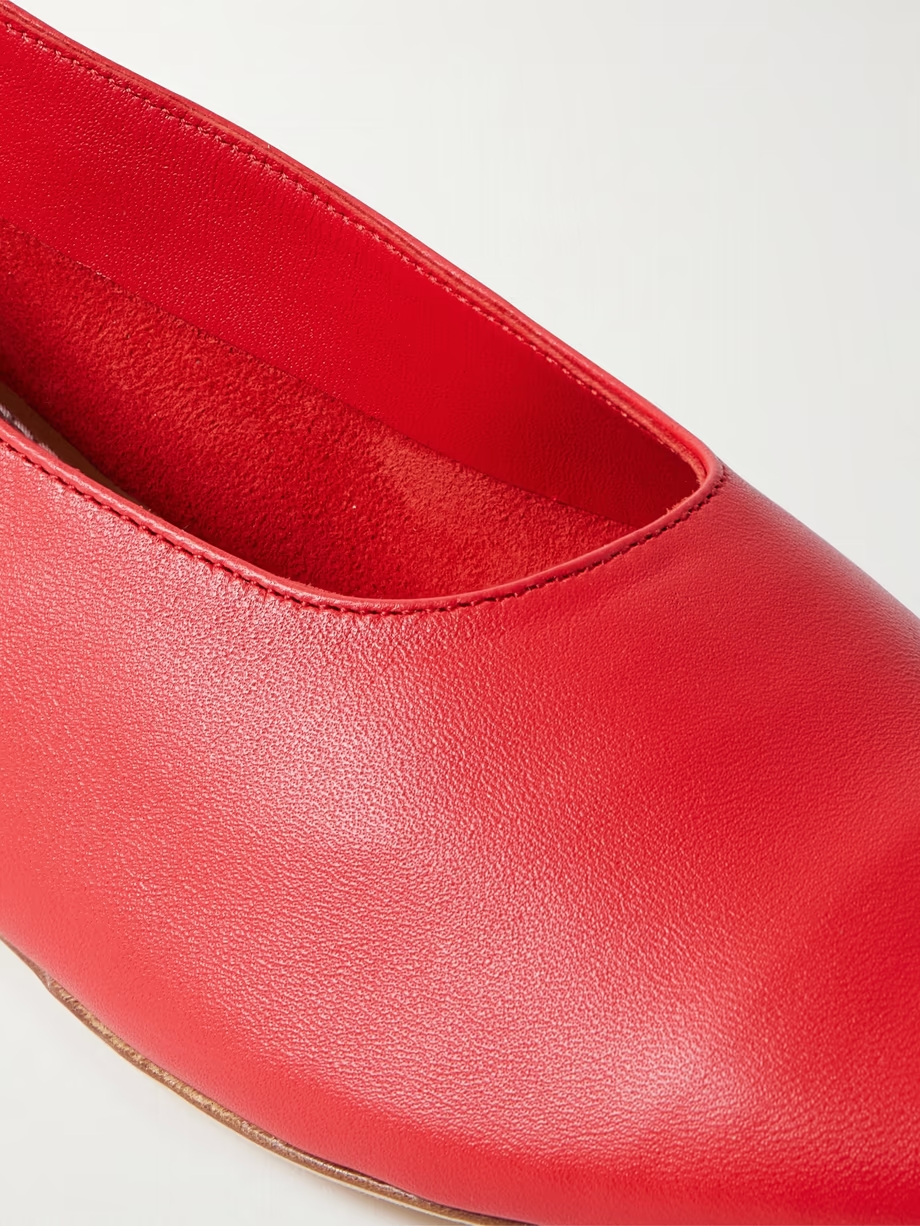 Alba leather ballet flats Alba leather ballet flats