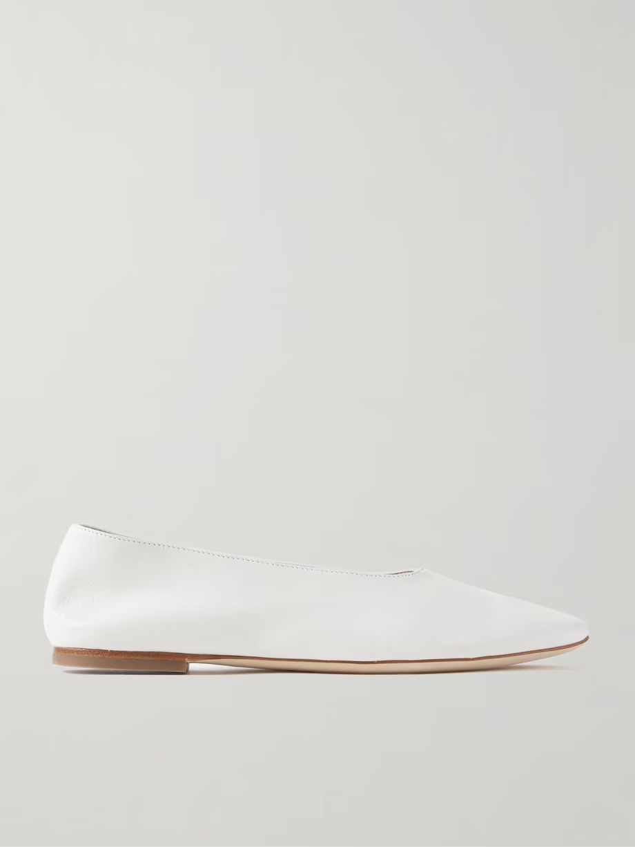 Alba leather ballet flats Alba leather ballet flats