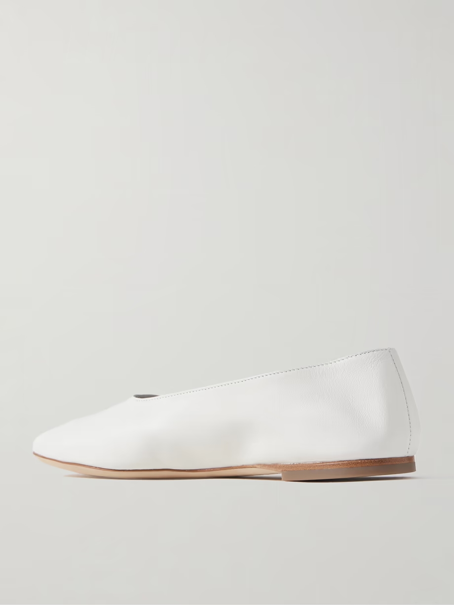Alba leather ballet flats Alba leather ballet flats