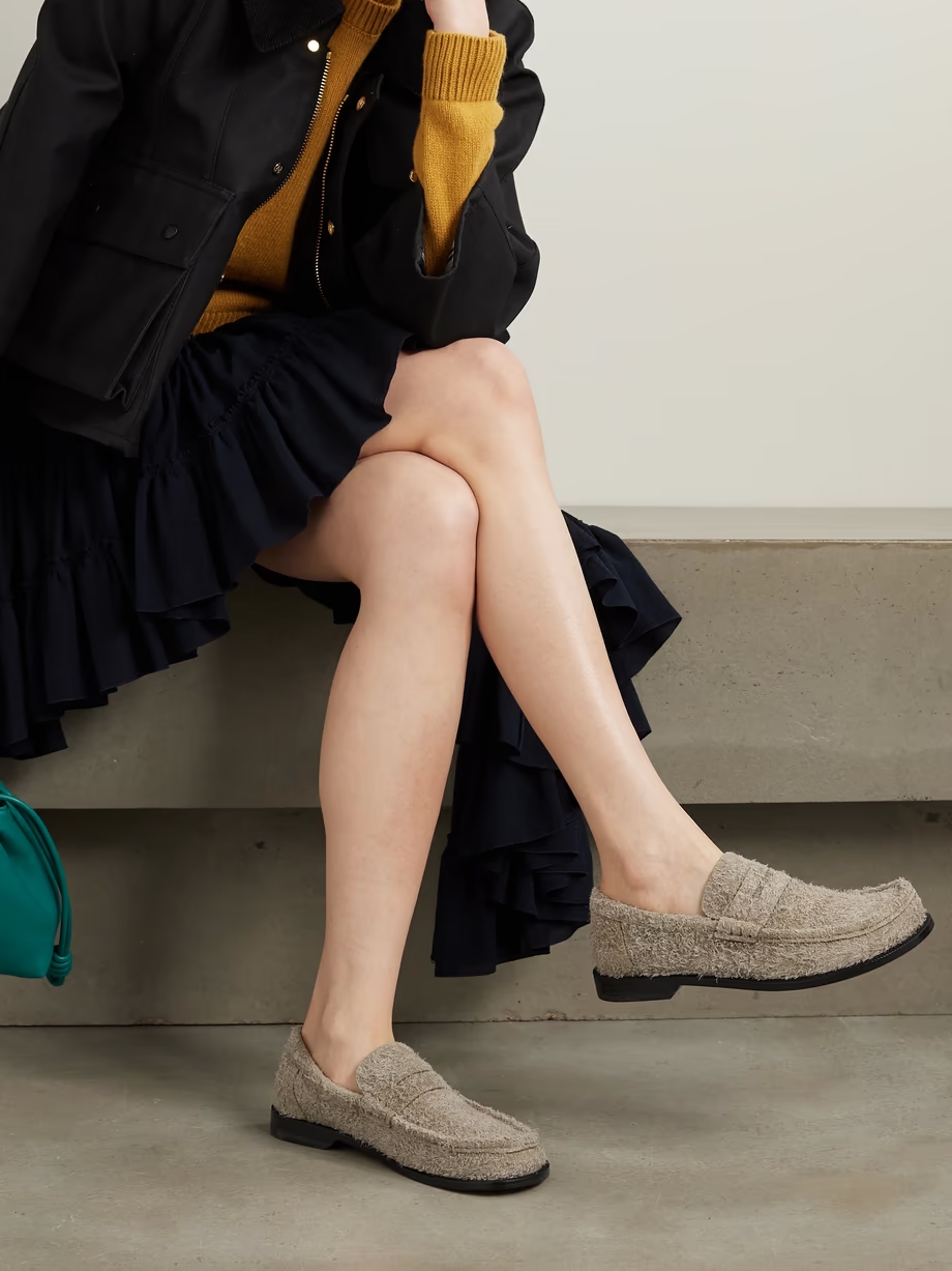 Campo brushed suede loafers Campo brushed suede loafers
