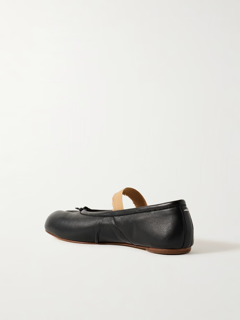 Tabi split-toe leather ballet flats Tabi split-toe leather ballet flats