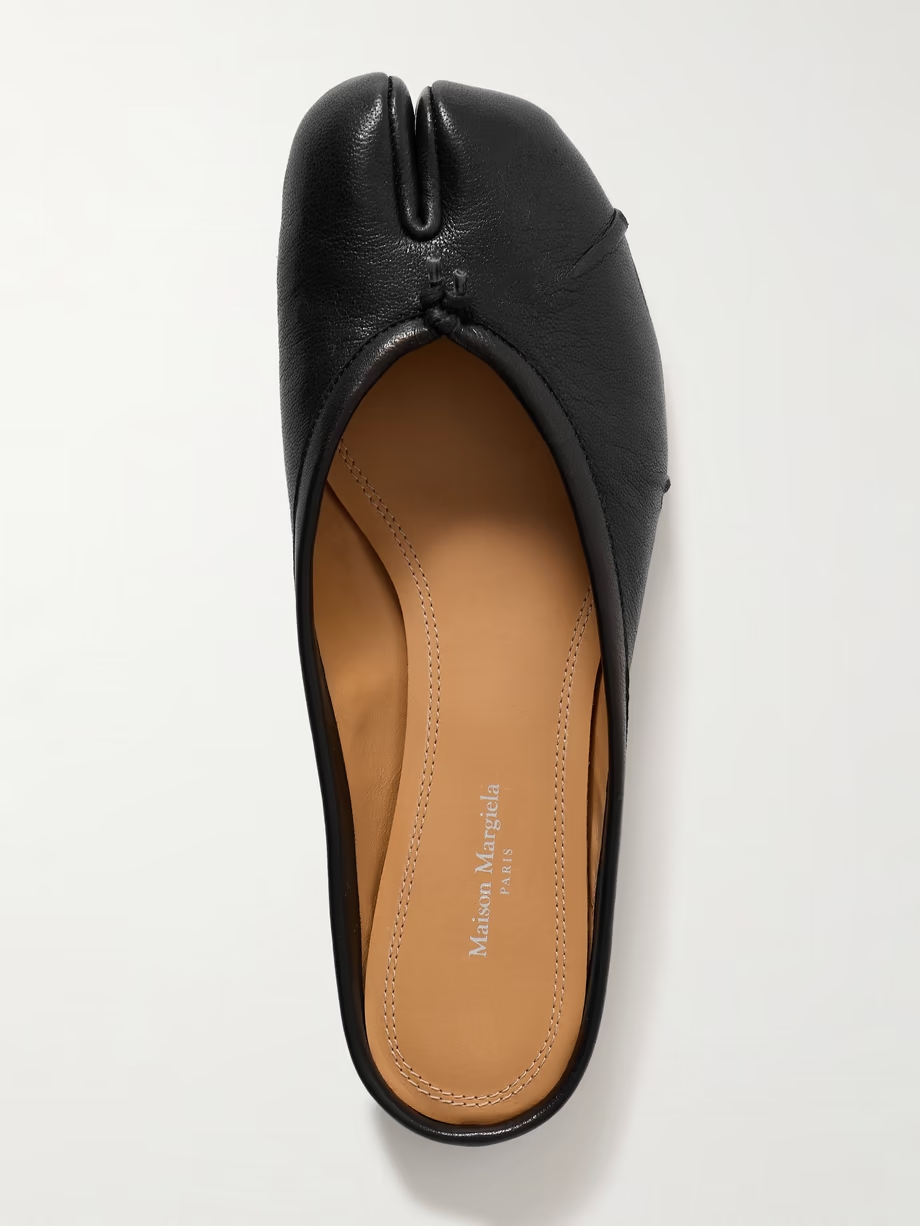 Tabi split-toe leather slippers Tabi split-toe leather slippers