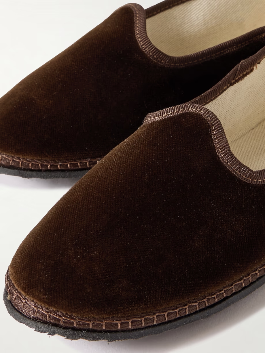 Velvet slippers Velvet slippers