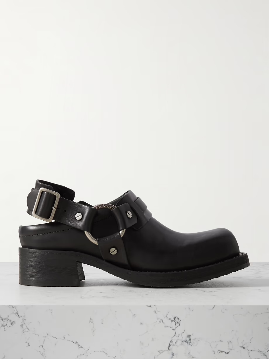 Balius leather mules Balius leather mules