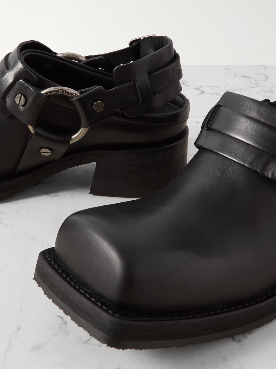 Balius leather mules Balius leather mules