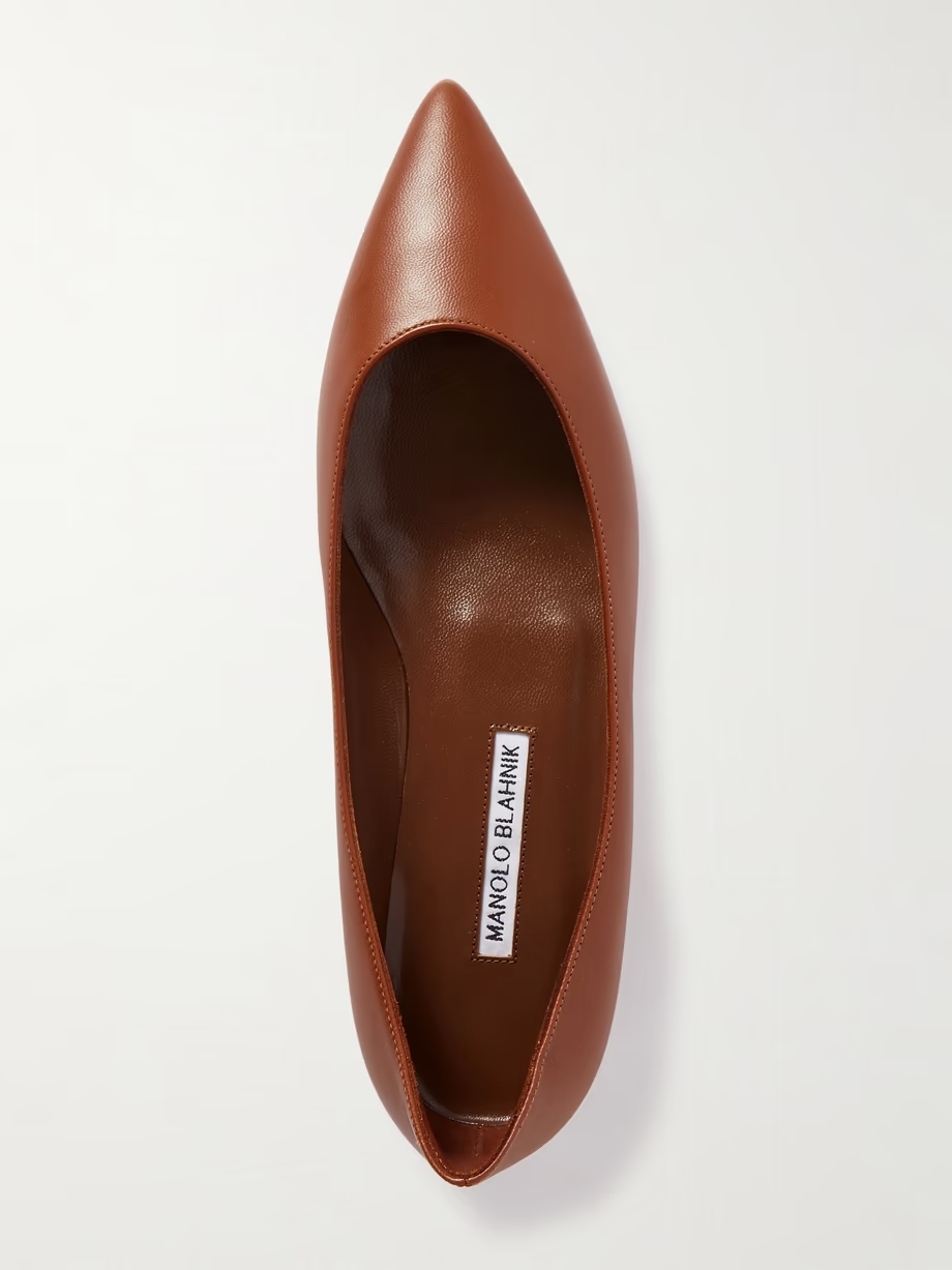 Kietta leather point-toe flats Kietta leather point-toe flats