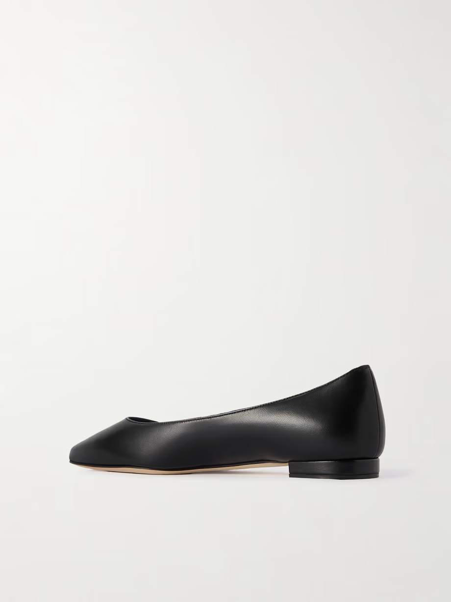 Kietta leather point-toe flats Kietta leather point-toe flats