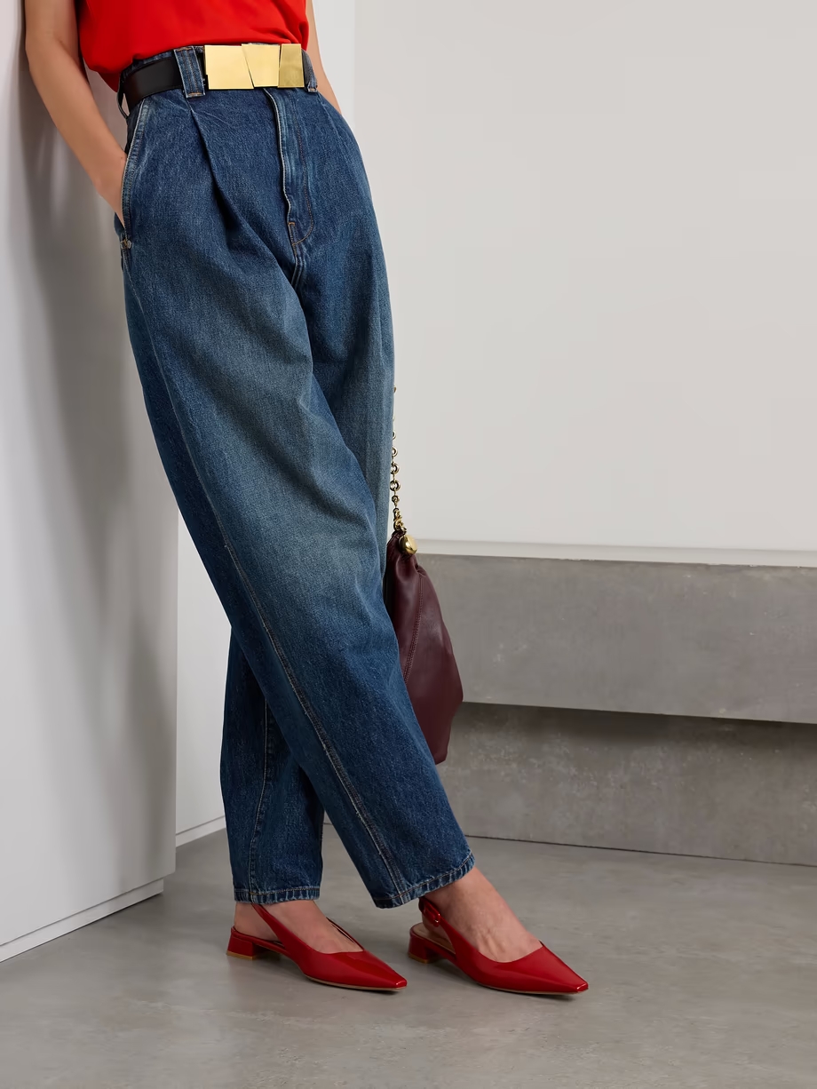 Tokio 20 leather slingback flats Tokio 20 leather slingback flats