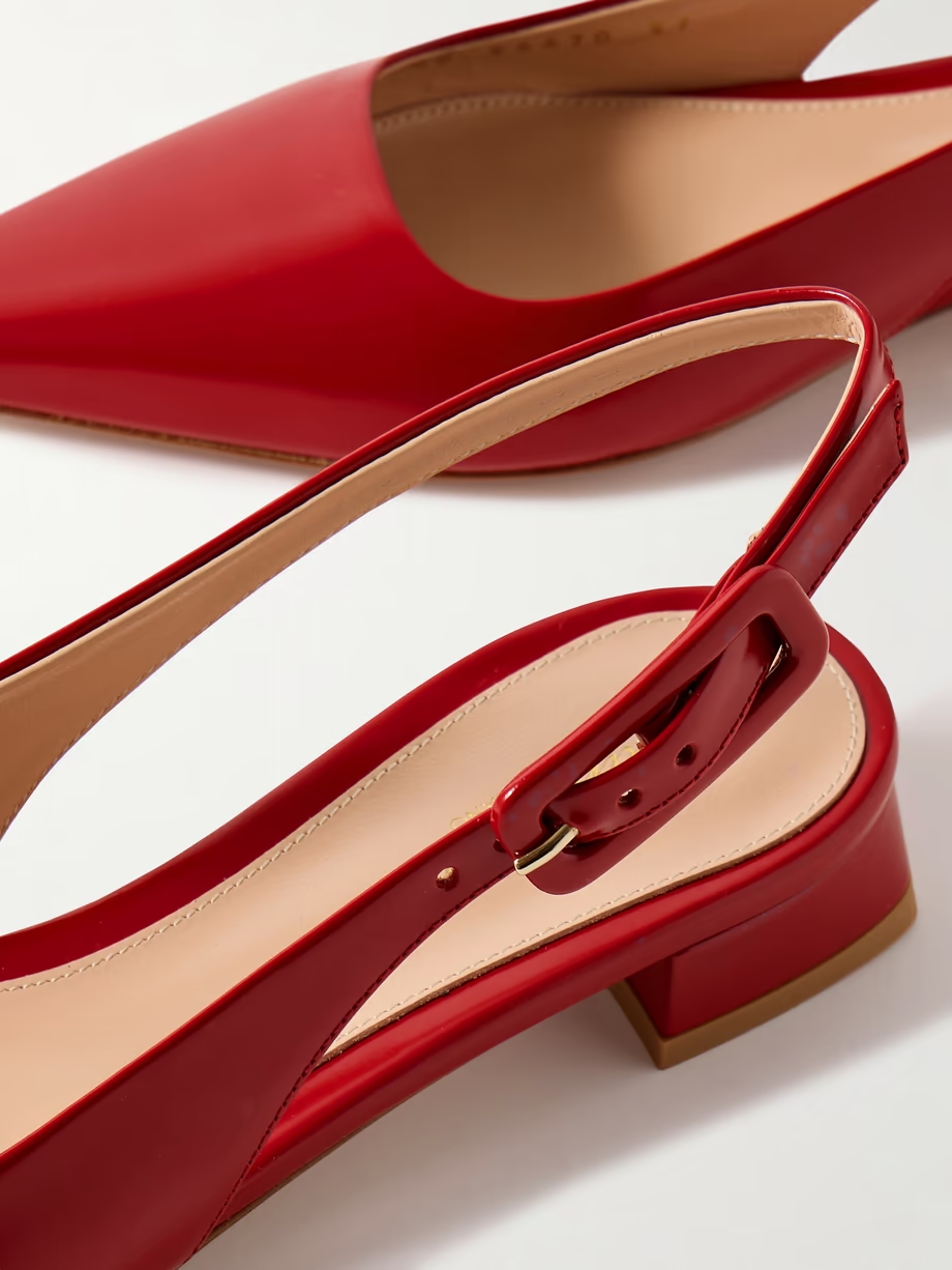 Tokio 20 leather slingback flats Tokio 20 leather slingback flats