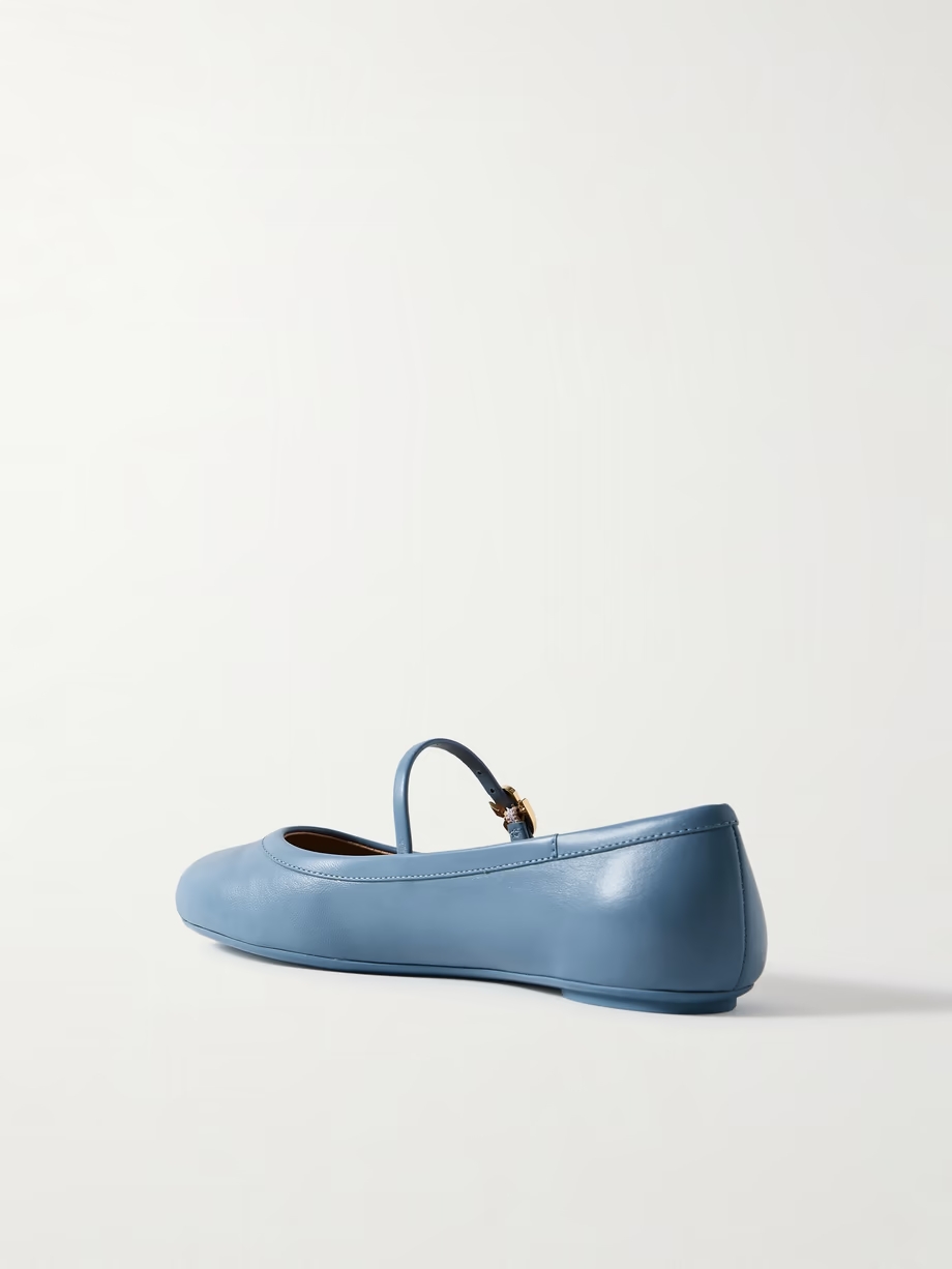 Carla leather Mary Jane ballet flats Carla leather Mary Jane ballet flats