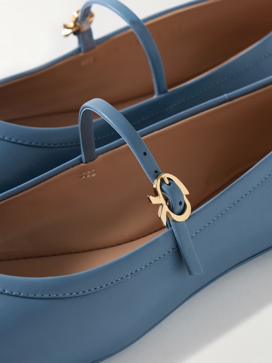 Carla leather Mary Jane ballet flats Carla leather Mary Jane ballet flats