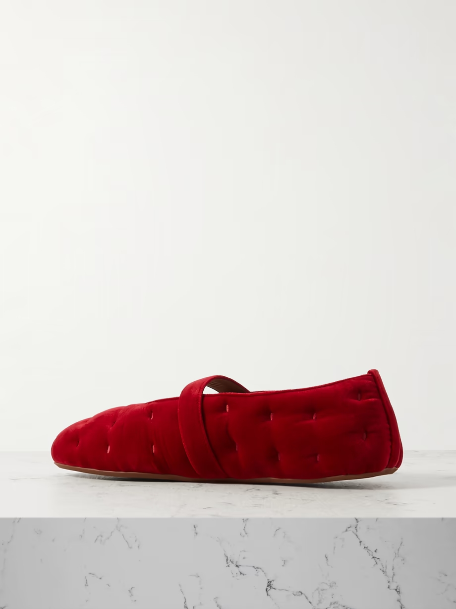 Ballerina velvet ballet flats Ballerina velvet ballet flats