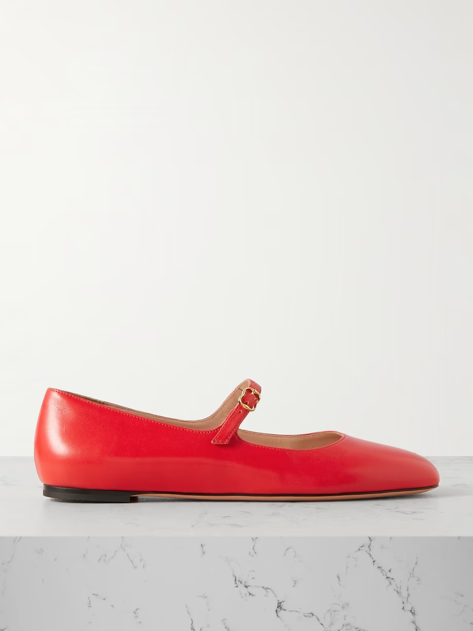 Banya leather Mary Jane ballet flats Banya leather Mary Jane ballet flats
